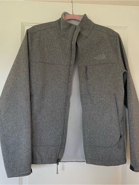 The North Face Bionic Light Gray Fleece Lined Jacket